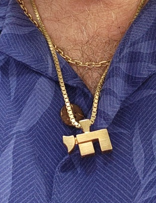 MODERN UNIQUE CHAI PENDANT