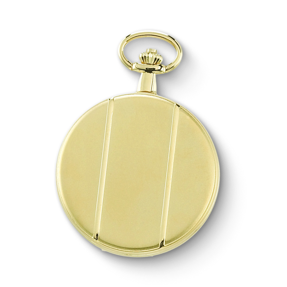 Charles Hubert Gold-Plated Full Hunter Mechanical Pocket Watch 3840
