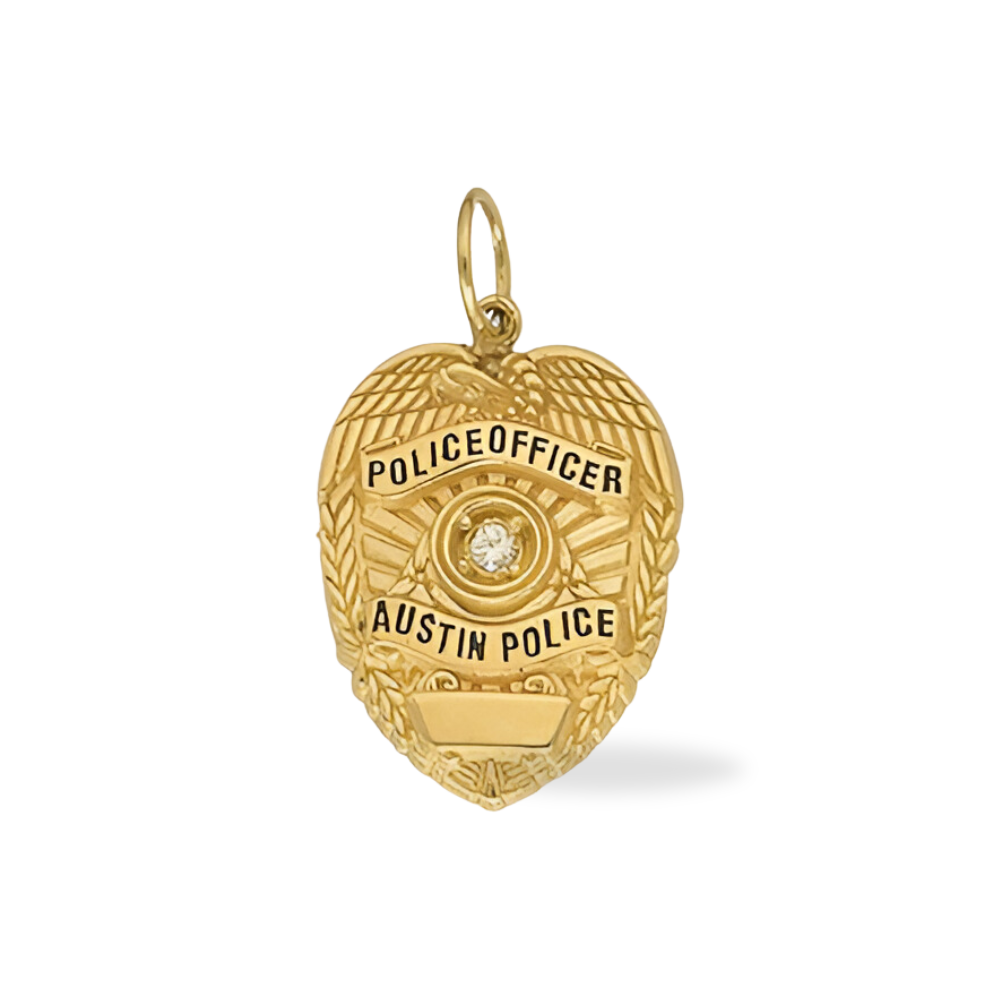 Anchorage Police Department Badge Pendant