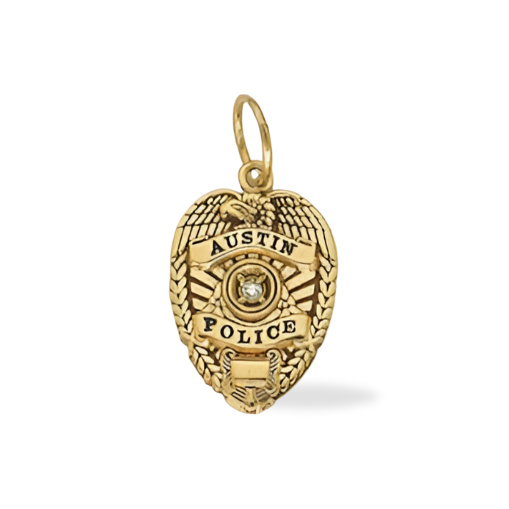 Austin Police Department Badge Pendant