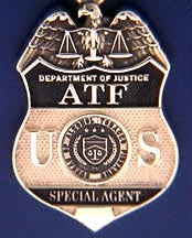 ATF Department of Justice Badge Pendant