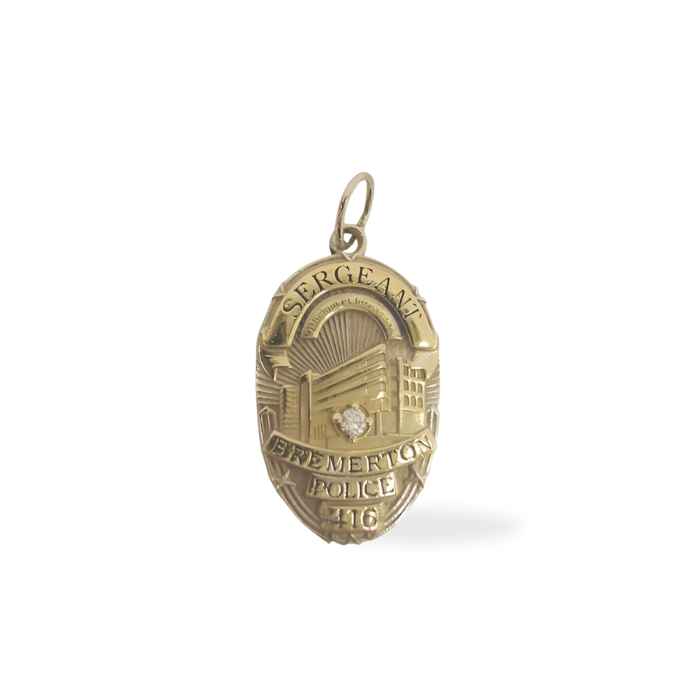 Bremerton Police Dept Badge Pendant