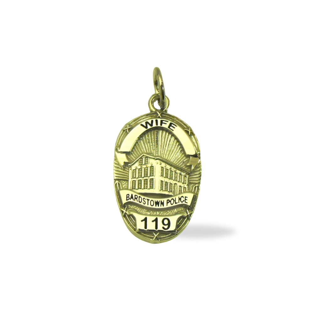 Bardstown Police Dept Badge Pendant