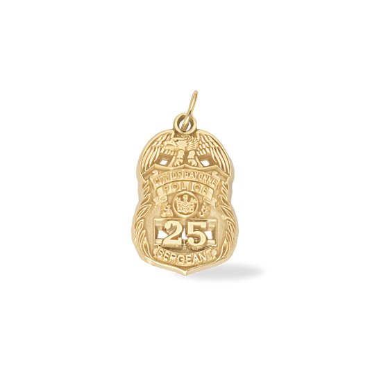 Bayonne City Police Department Badge Pendant