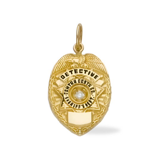 Contra Costa Sheriff Department Badge Pendant