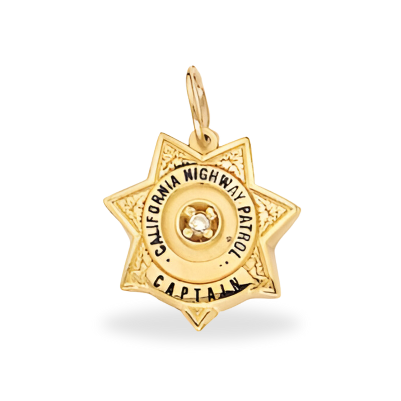 Nevada Highway Patrol Badge Pendant