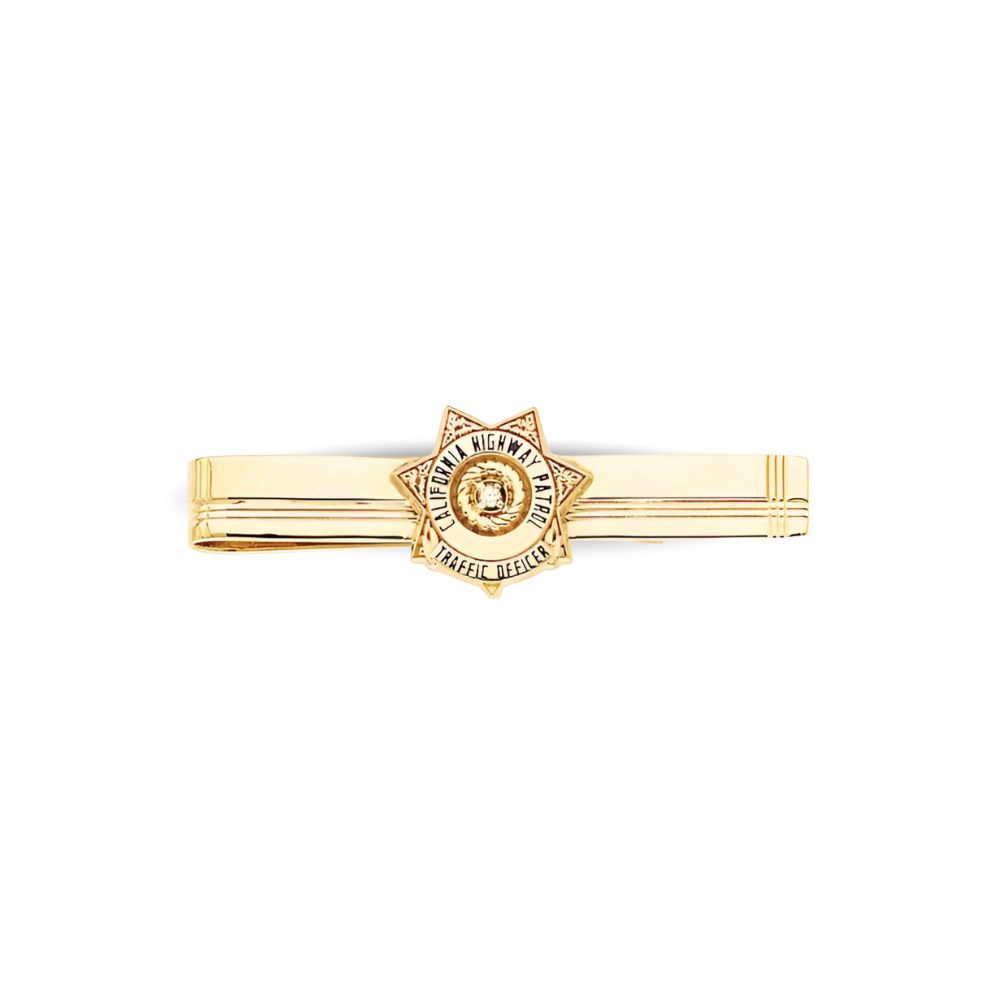 California Highway Patrol CHP Badge Tie Bar