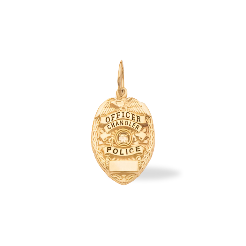 Chandler Police Department Badge Pendant