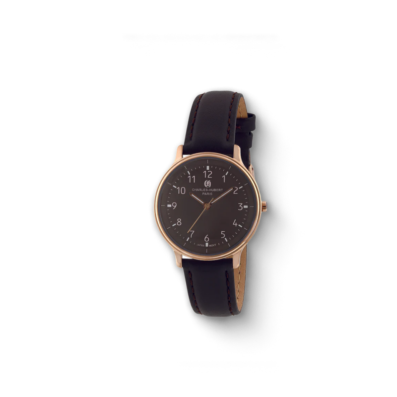 Charles-Hubert Stainless Steel Quartz Watch 7000-W