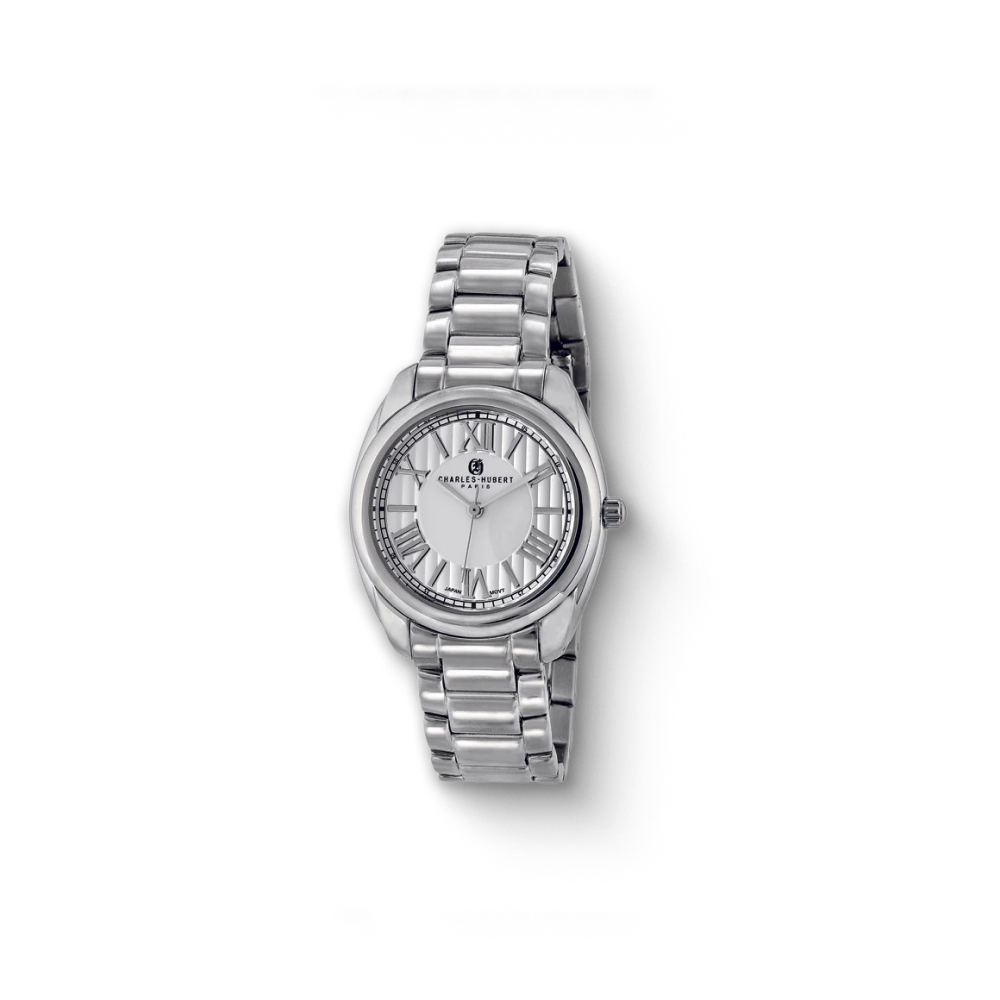 Charles-Hubert Stainless Steel Quartz Watch 7005-W