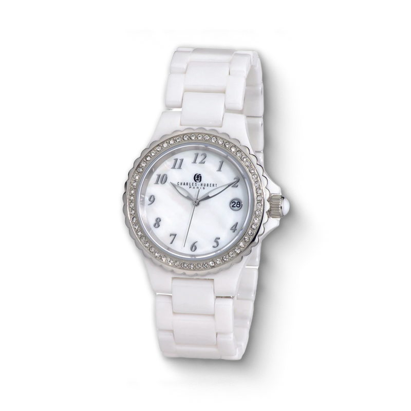 Charles-Hubert Ceramic Quartz Watch 6904-B