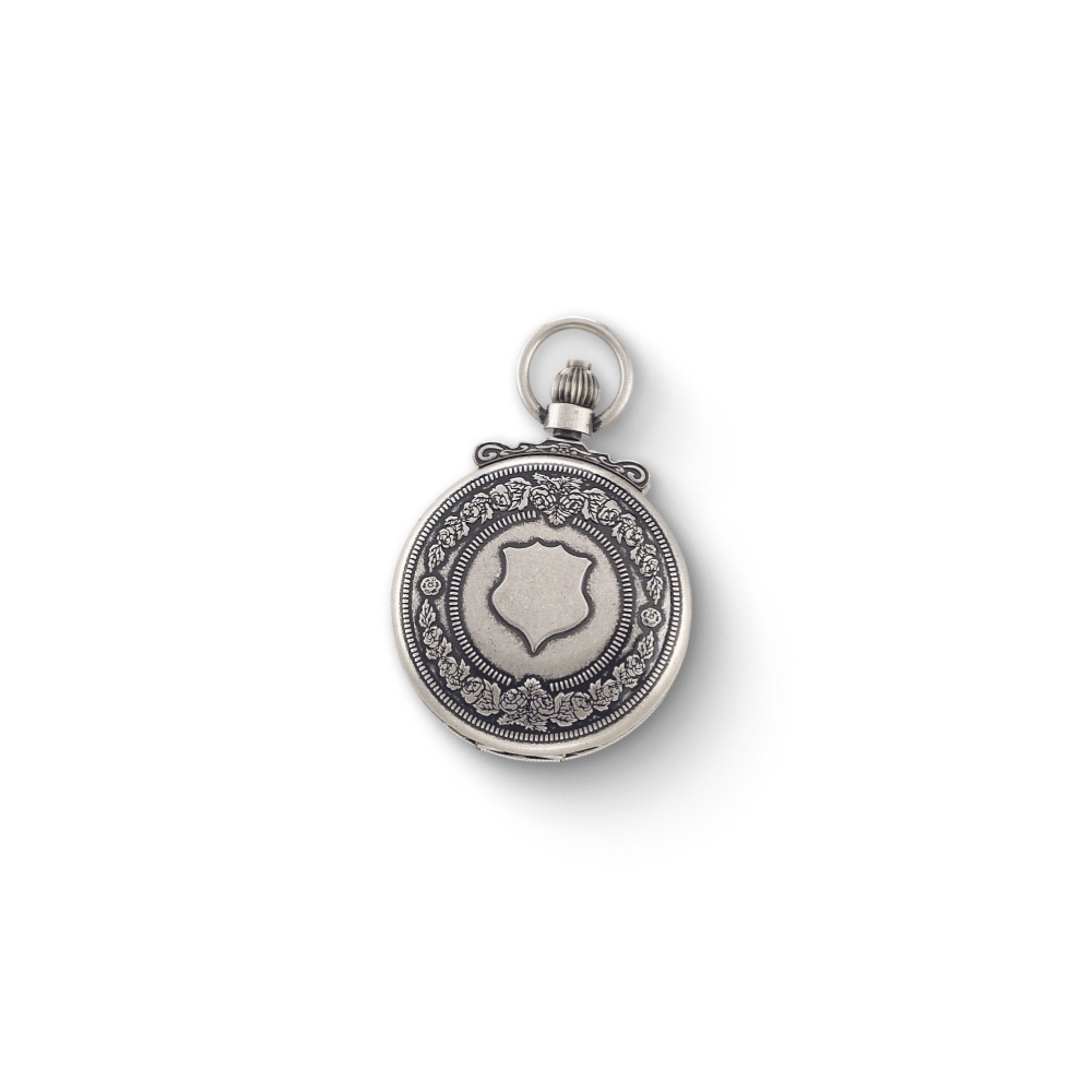 Charles-Hubert Double Full Hunter Mechanical Pocket Watch 3867-S