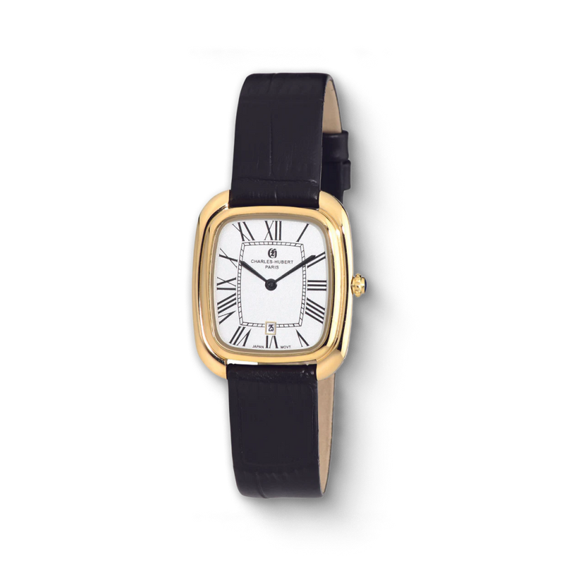 Charles-Hubert Stainless Steel Quartz Watch 6963-W