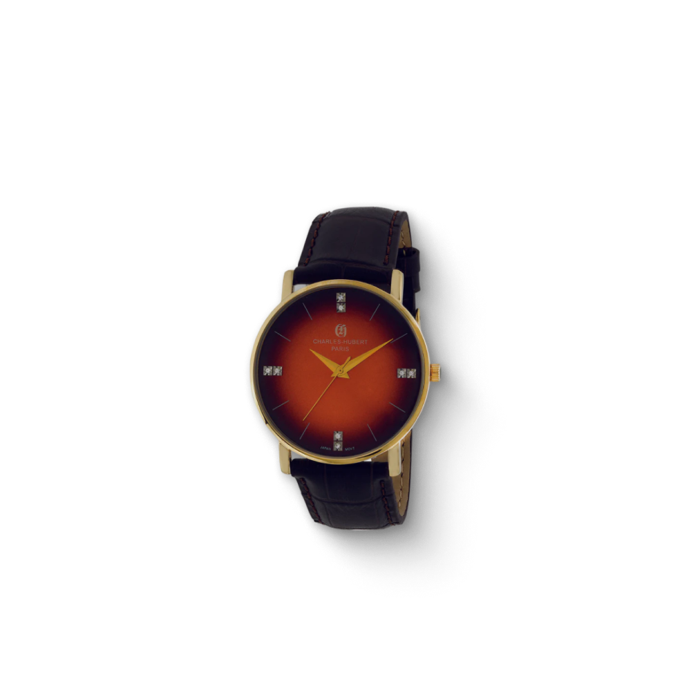 Charles-Hubert Stainless Steel Quartz Watch 4002-OR