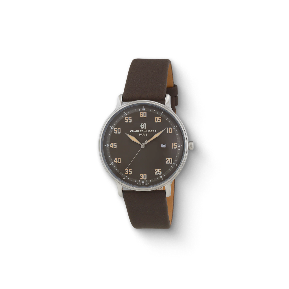 Charles-Hubert Stainless Steel Quartz Watch 4015-W