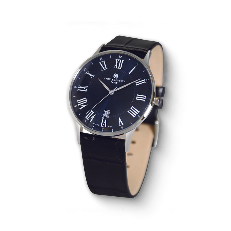 Charles-Hubert Two-Tone Stainless Steel Quartz Watch 4037-B