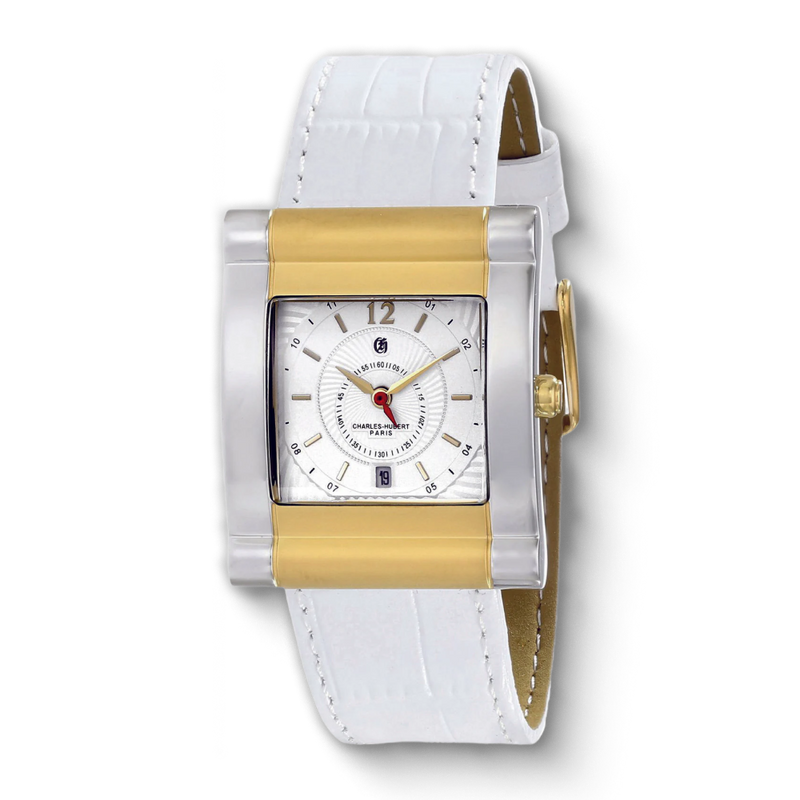 Charles-Hubert Stainless Steel Quartz Watch 6841-W