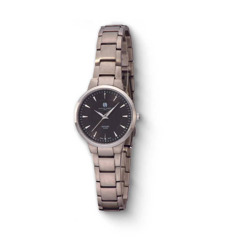 Charles-Hubert Titanium Quartz Watch