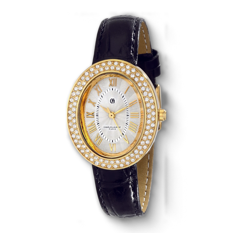 Charles-Hubert Stainless Steel Quartz Watch 6837-W