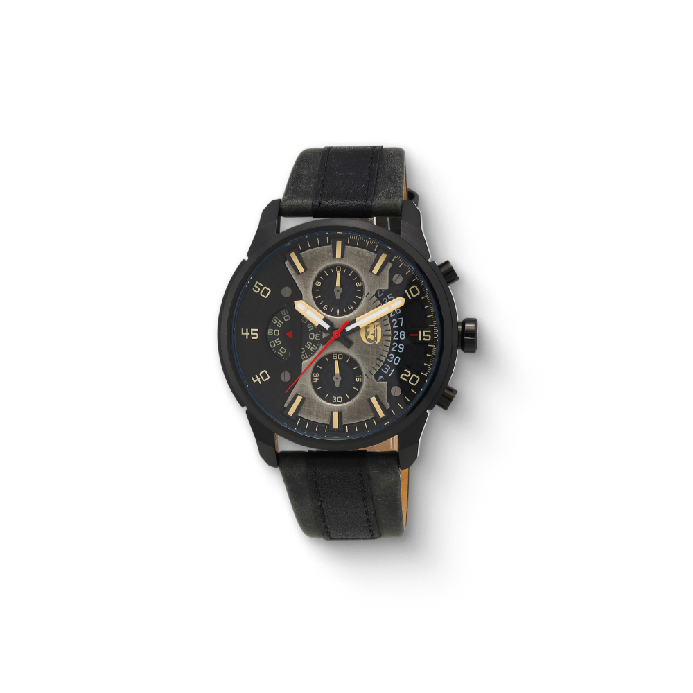 Charles Hubert Stainless Steel Chronograph Quartz Watch 4007-B