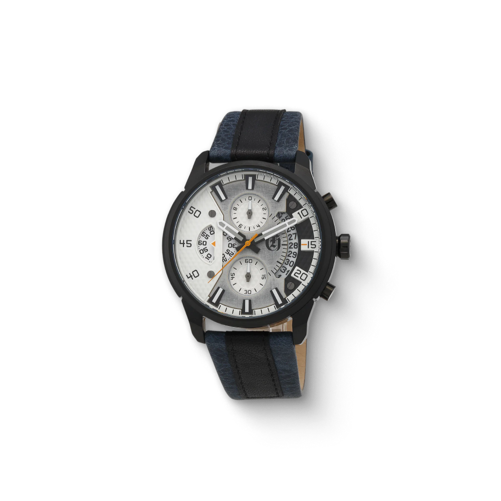 Charles Hubert Stainless Steel Chronograph Quartz Watch 4007-E