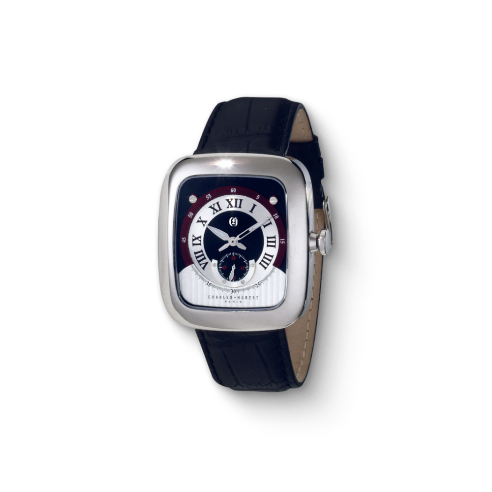Charles Hubert Stainless Steel Quartz Watch 3774-B