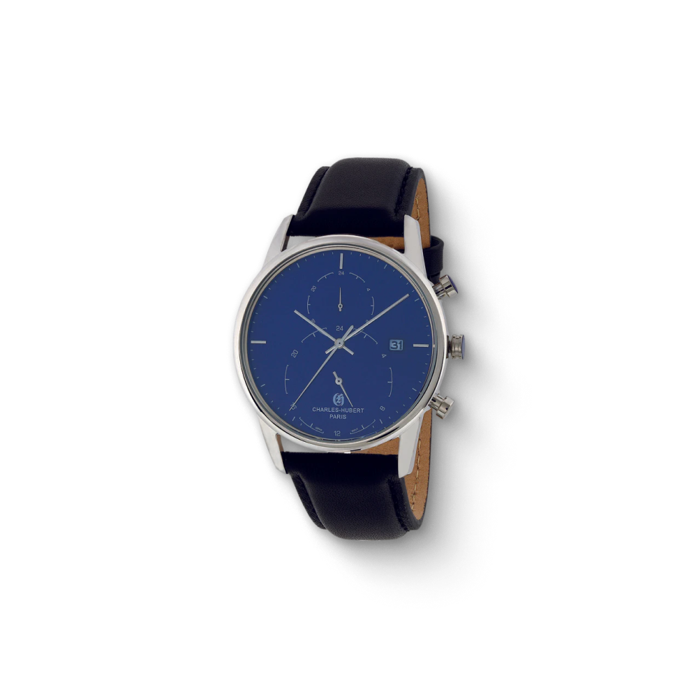 Charles Hubert Stainless Steel Quartz Watch 4001-E
