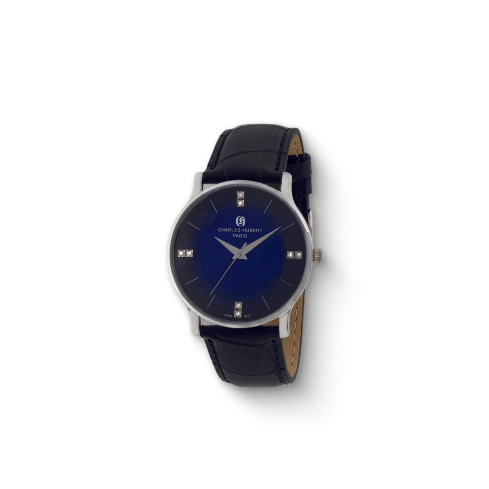 Charles Hubert Stainless Steel Quartz Watch 4002-E