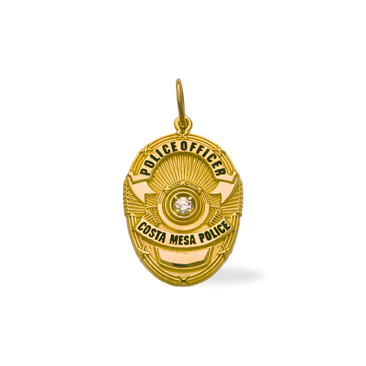 Costa Mesa Police Department Badge Pendant
