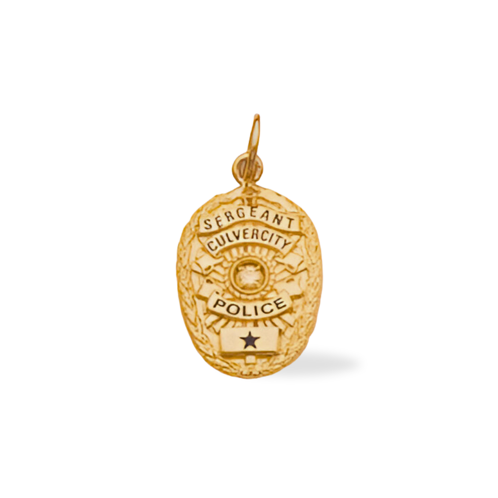 Culver City Police Department Badge Pendant