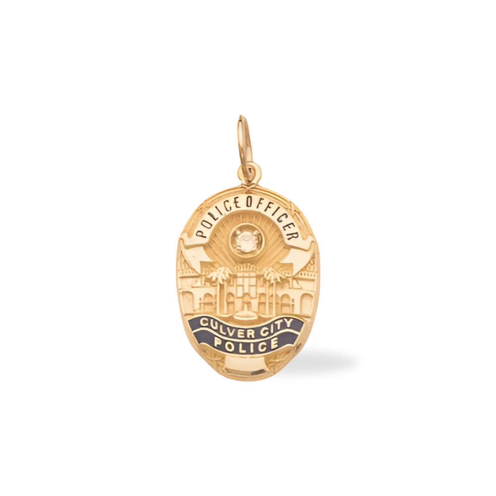 Culver City Police Department Badge Pendant