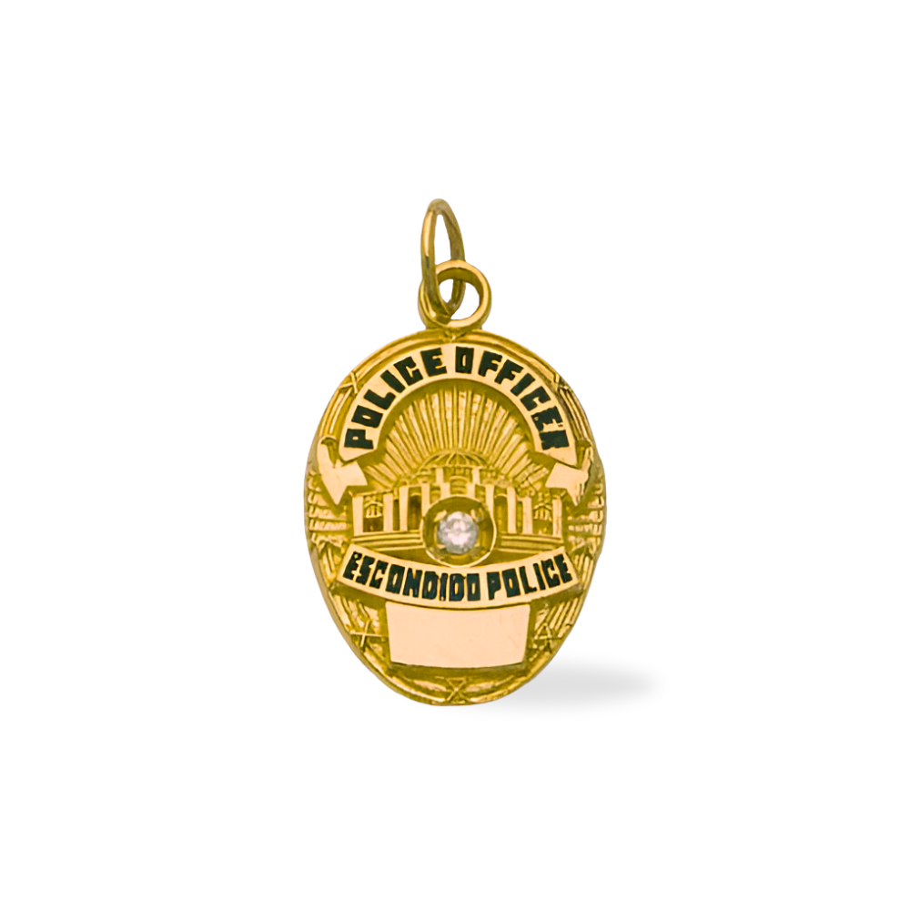 Escondido Police Department Badge Pendant