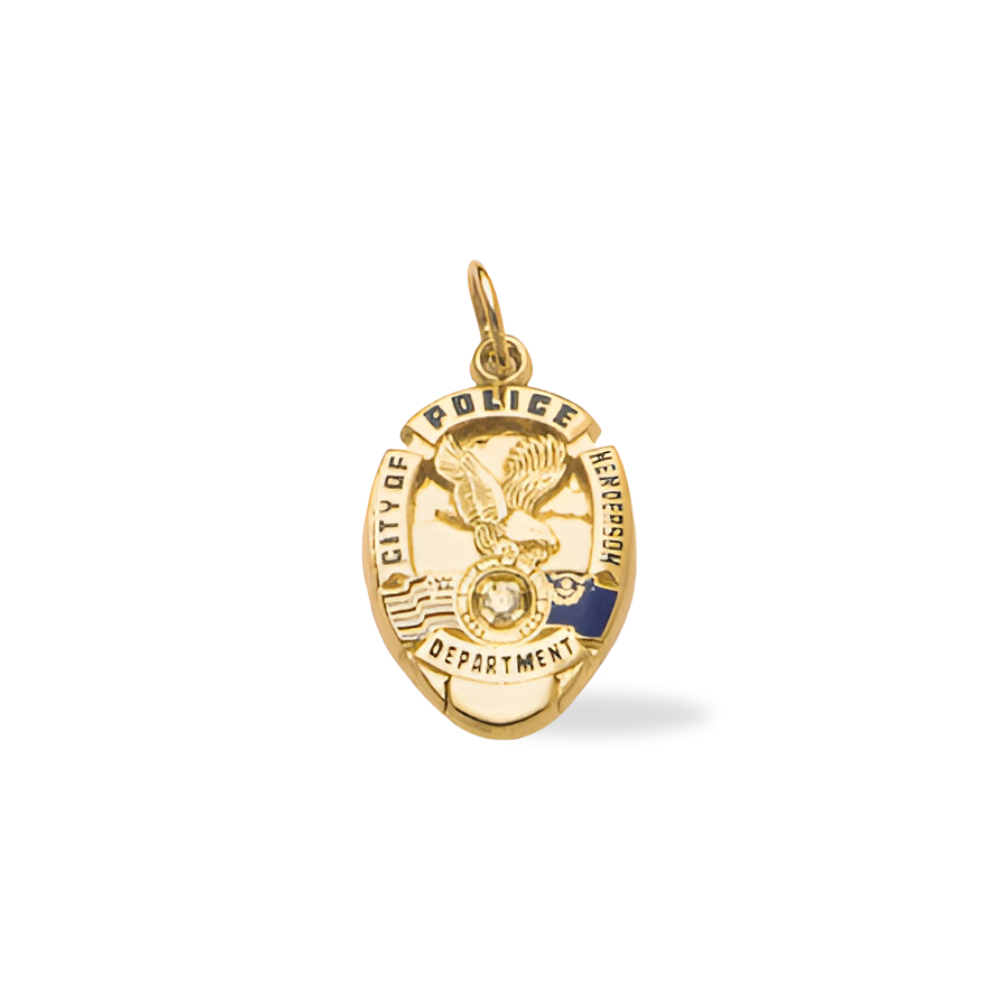 Henderson Police Department Badge Pendant