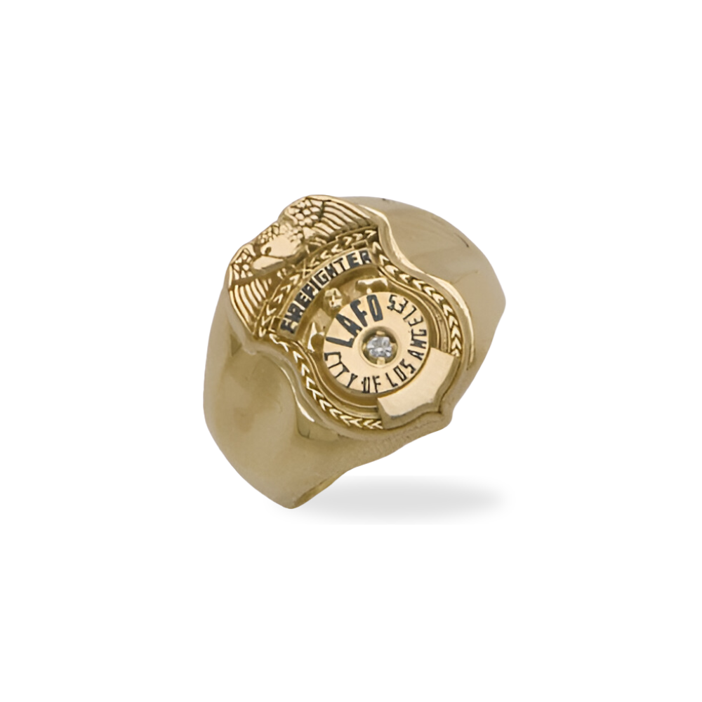 LAFD Badge Ring