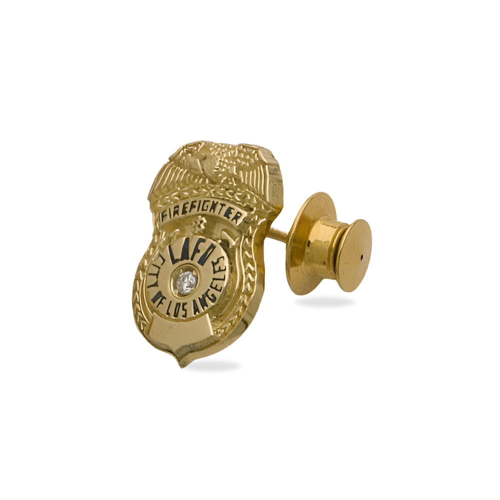 LAFD Badge Pin Tie Tack