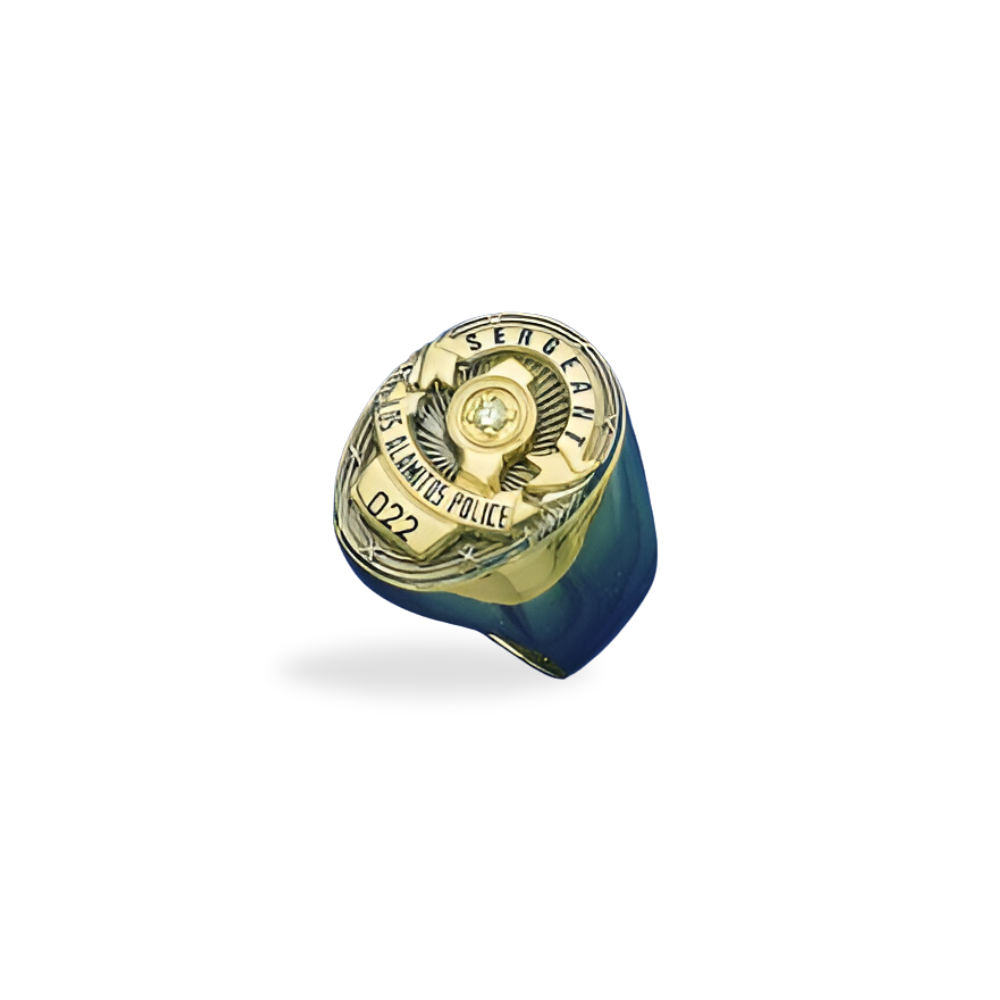 Los-Alamitos Police Department Badge Ring