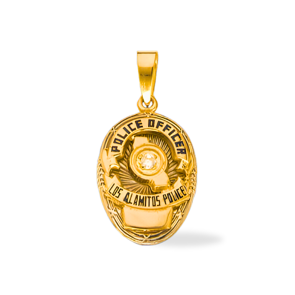 Los-Alamitos Police Department Badge Pendant