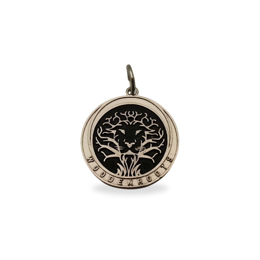 Leo The Lion Pendant by Wooden Roots