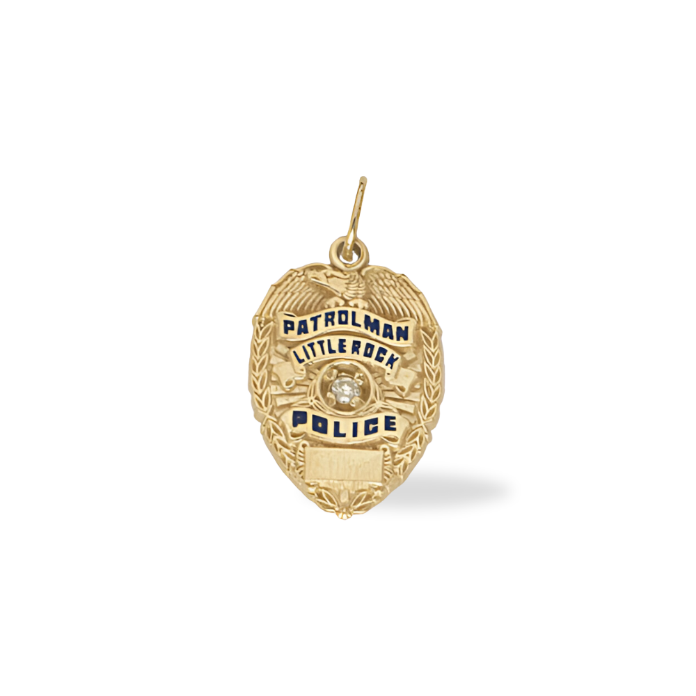 Little Rock Police Department Badge Pendant