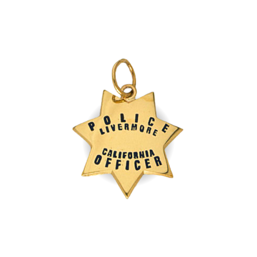 Livermore Police Department Badge Pendant