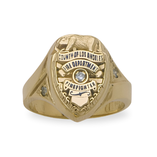 LACFD Badge Ring