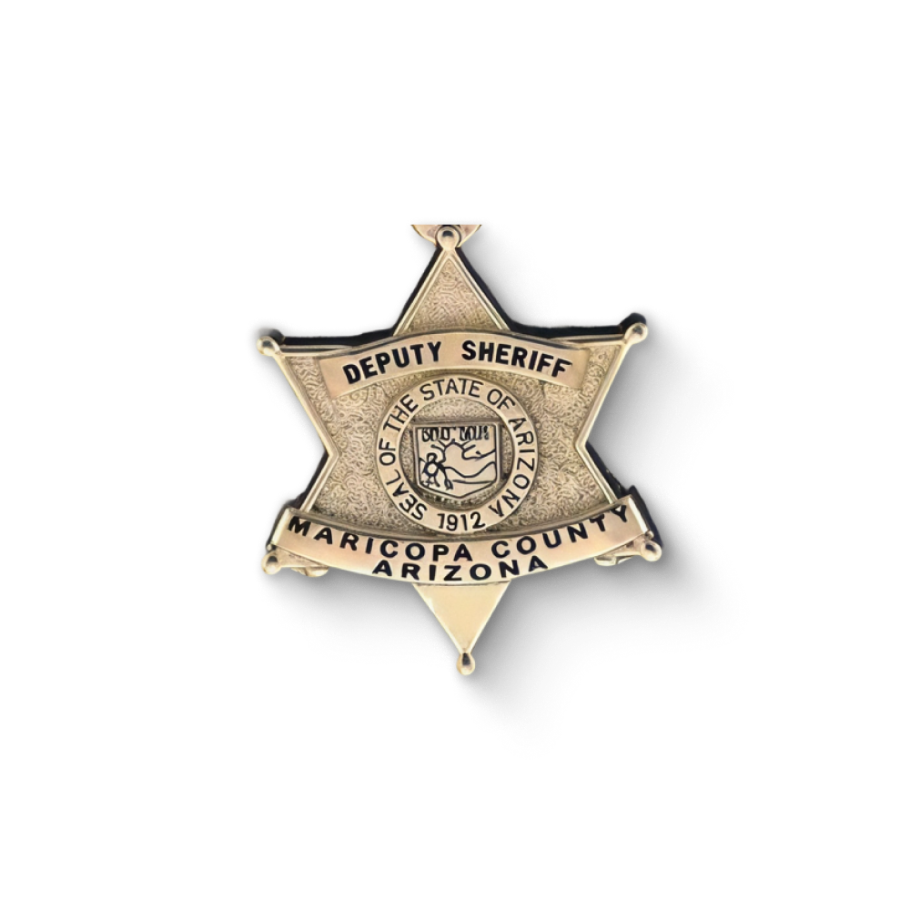 Maricopa County Arizona Deputy Sheriff Badge Pendant