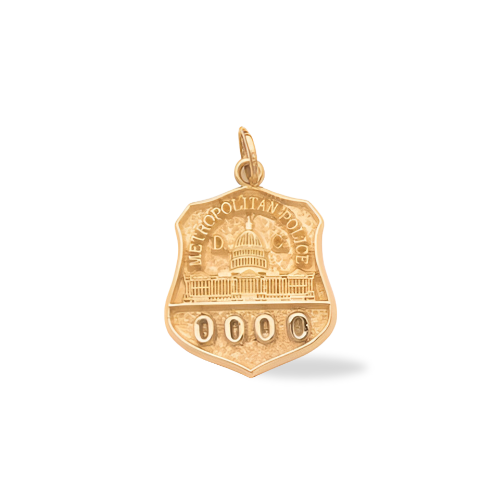 Metropolitan Police Department Badge Pendant