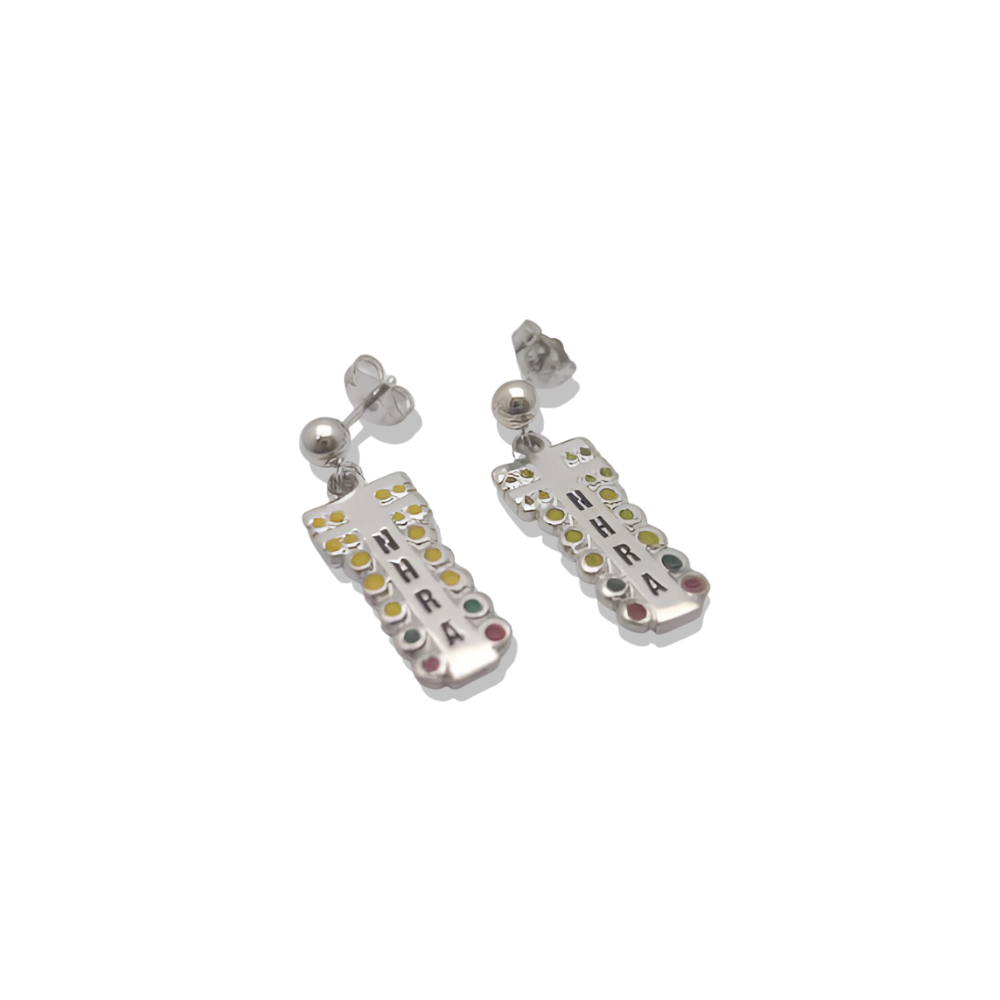 NHRA Starting Tree Earrings