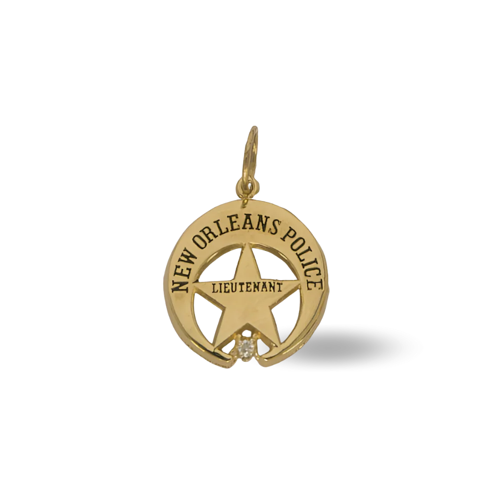 New Orleans Police Department Badge Pendant