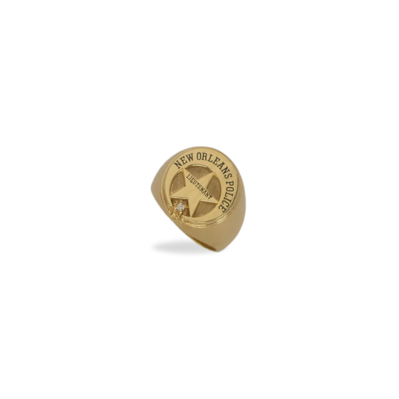 New Orleans Police Department Badge Ring