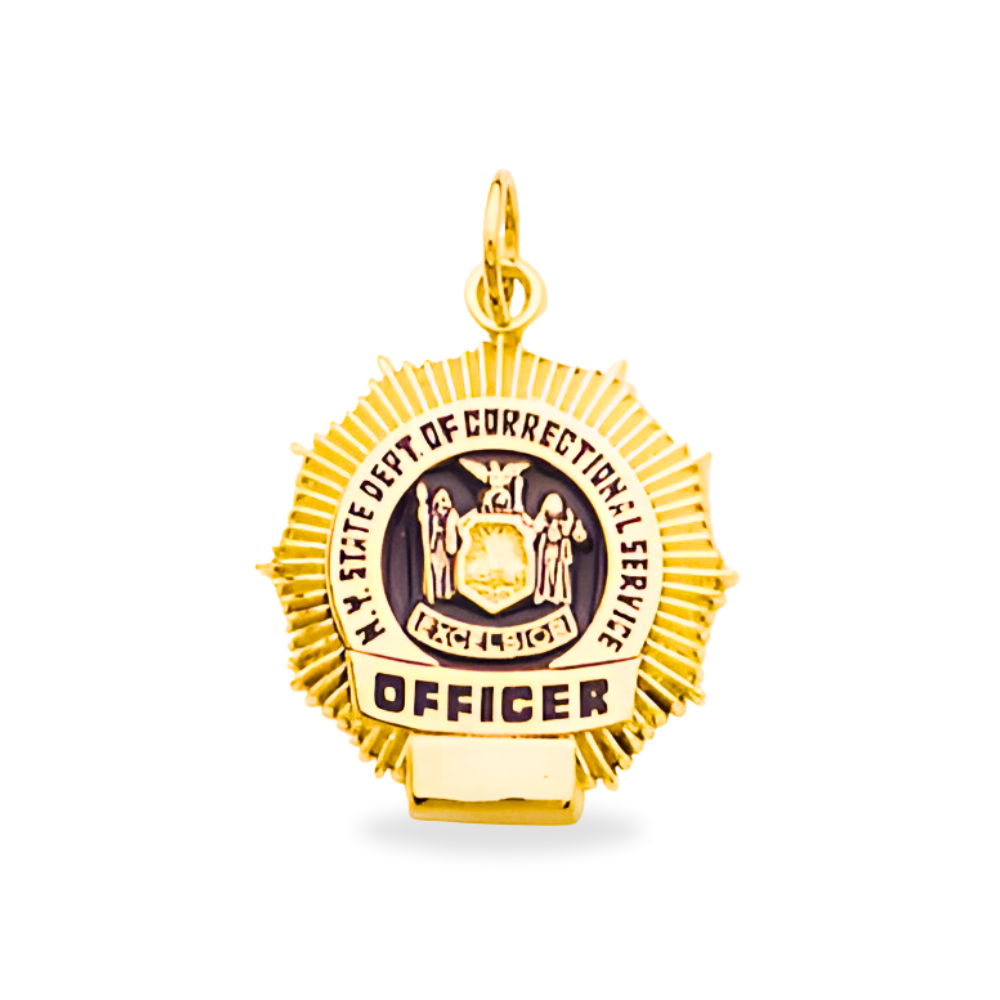 NY Dept. of Correctional Services Badge Pendant