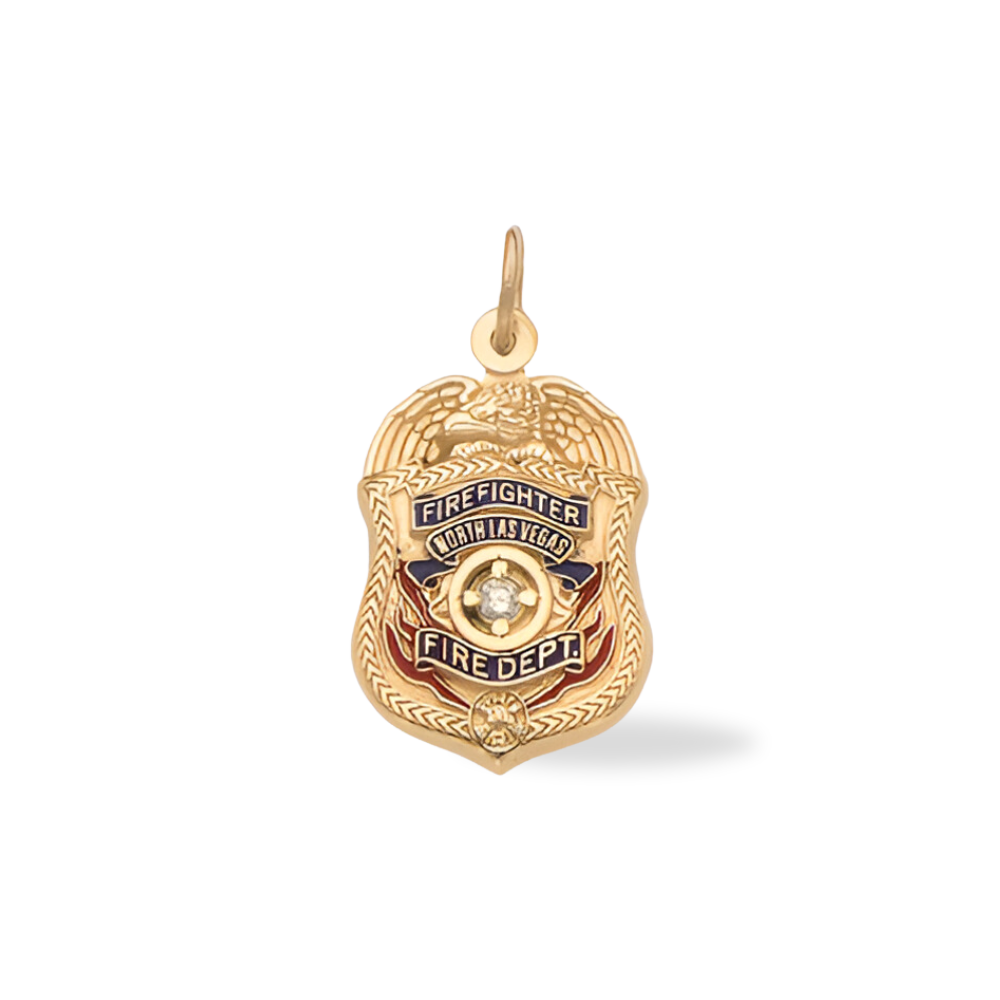 North Las Vegas Fire Department Badge Pendant