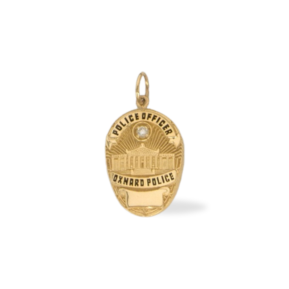 Oxnard Police Department Badge Pendant
