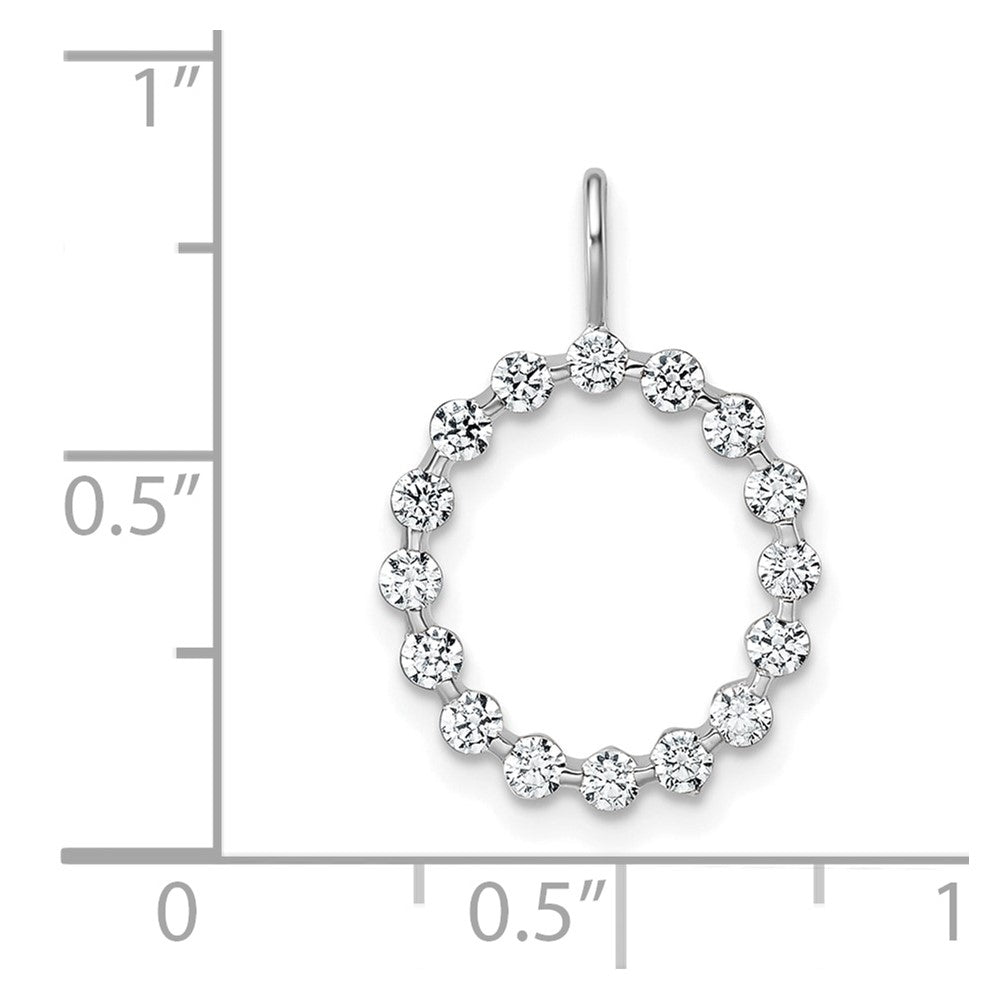 True Origin Lab Grown Diamond VS+ F+ Complete Alphabet O Pendant